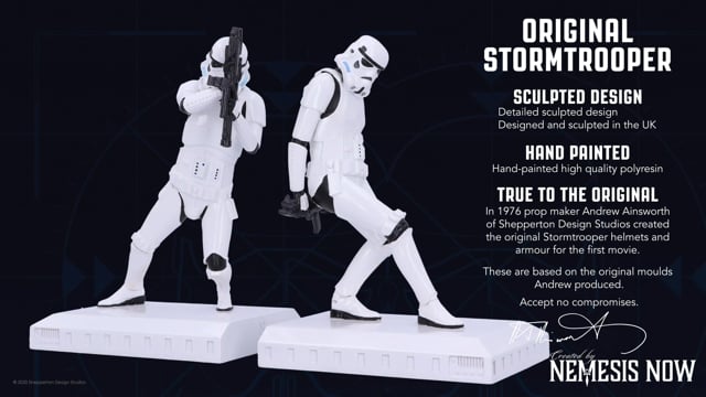 Stormtrooper Bookends 18.5cm