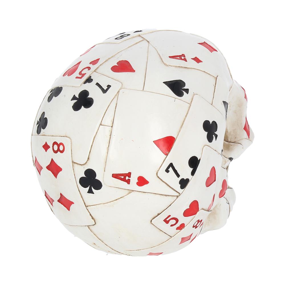 Dead Mans Hand Skull 15cm