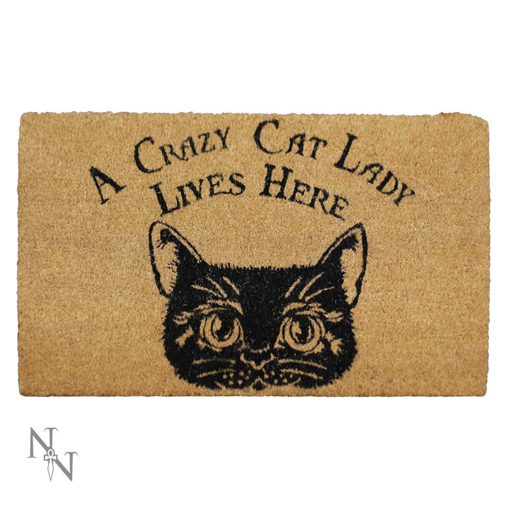 Crazy Cat Lady Doormat 45x75cm