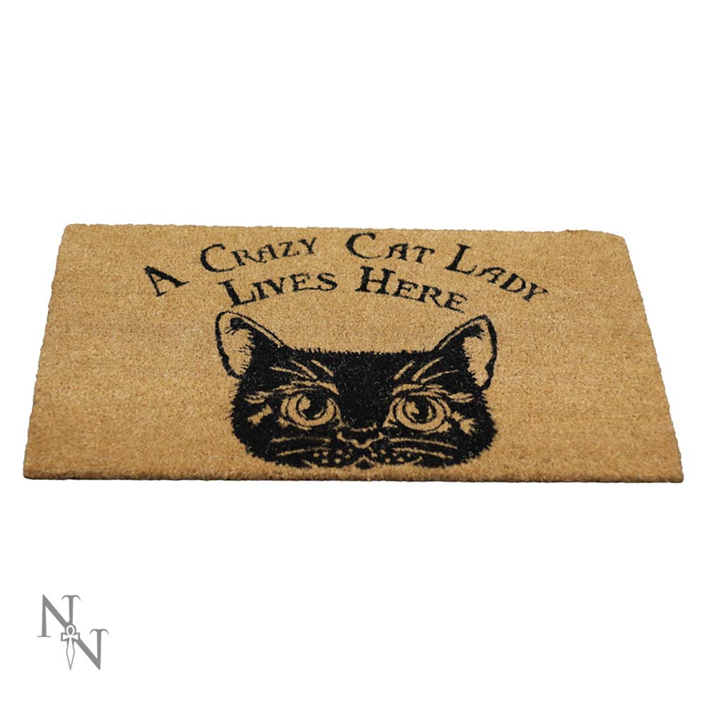 Crazy Cat Lady Doormat 45x75cm