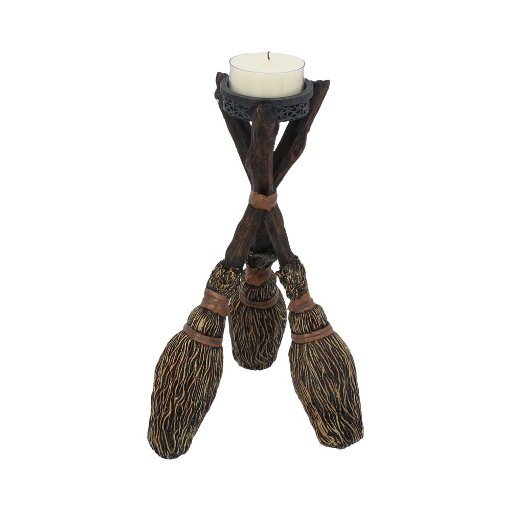Broomstick Tea light holder 20.5cm