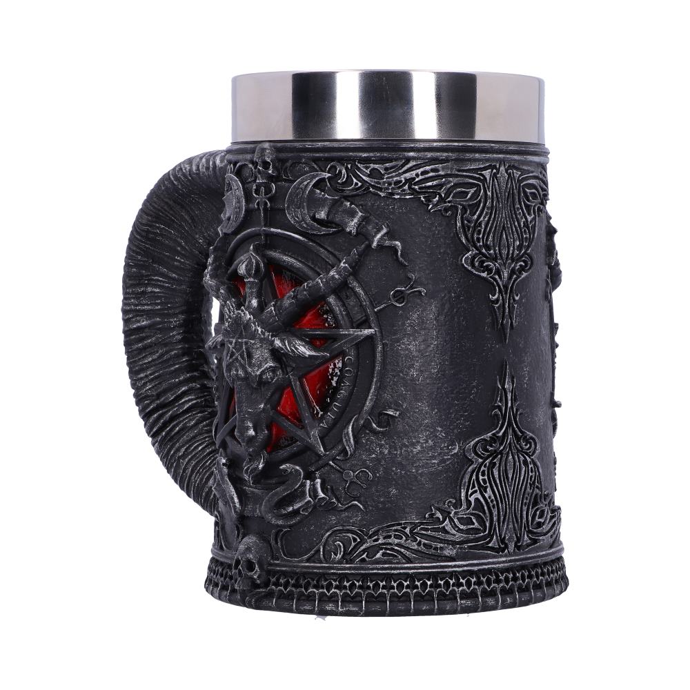 Baphomet Sabatic Goat Diety Tankard 16.5cm