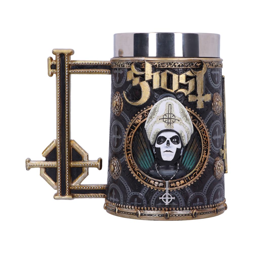 Licensed Ghost Papa Emeritus III Gold Tankard