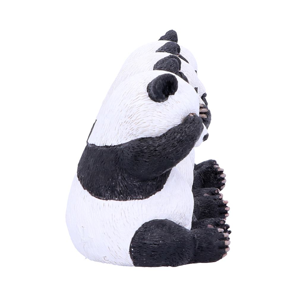 Three Wise Pandas 8.5cm