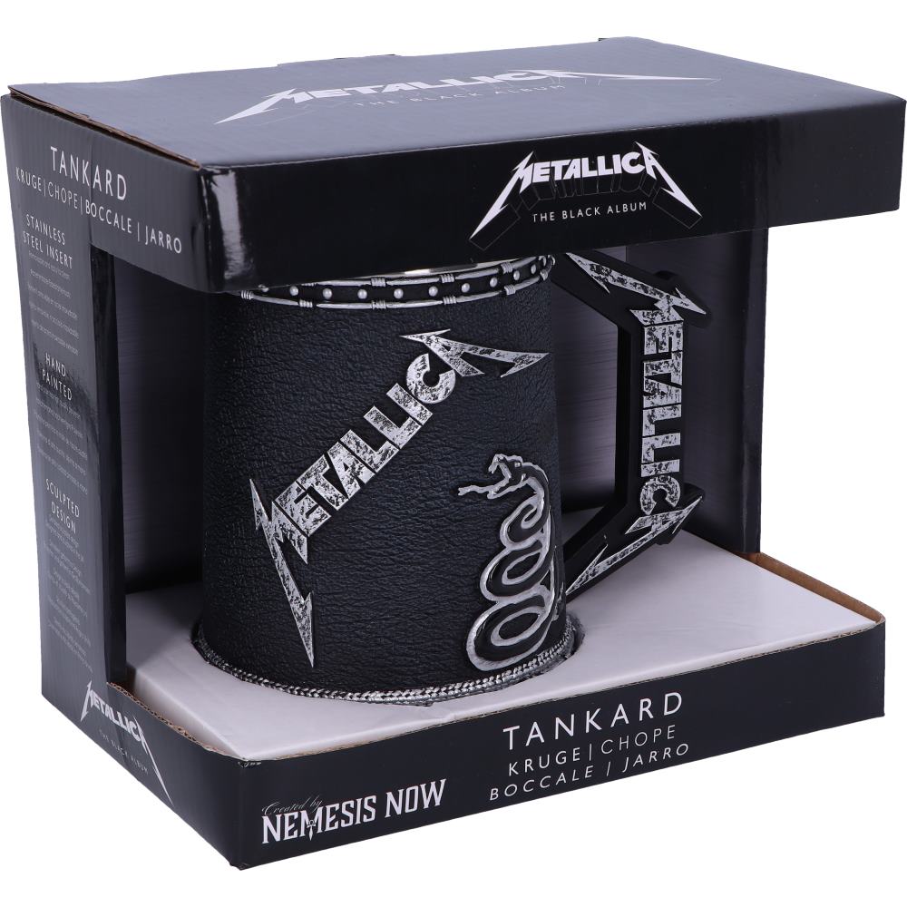 Metallica - The Black Album Tankard 16cm