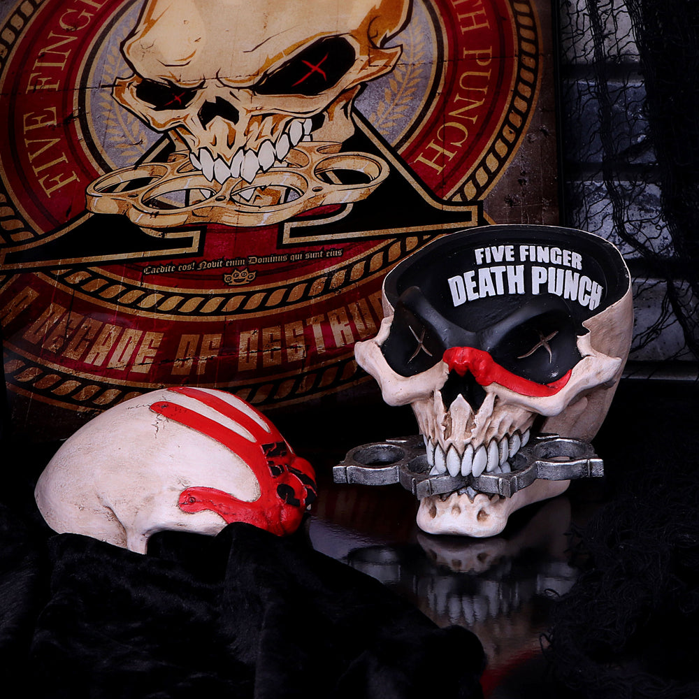 Five Finger Death Punch Skull Box 18cm