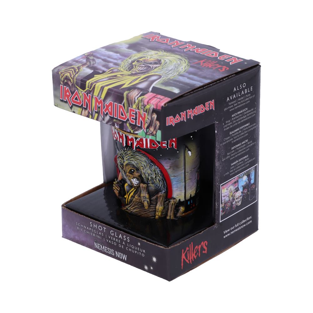 Iron Maiden Killers Shot Glass 8.5cm