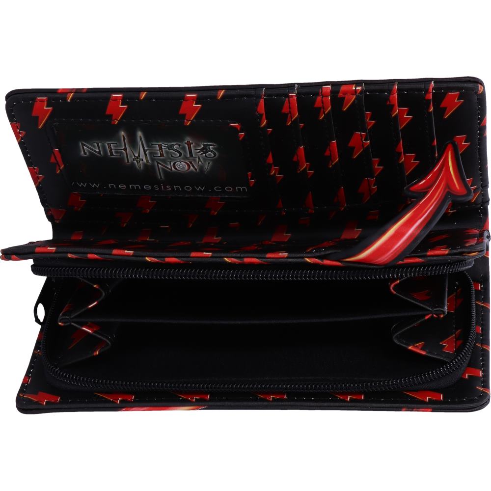 ACDC Embossed Purse 18.5cm