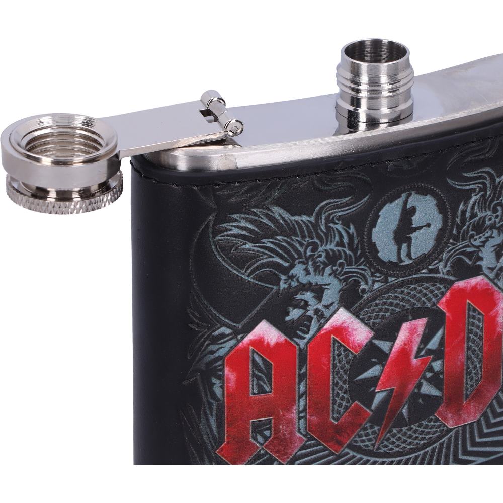 ACDC Black Ice Hip Flask