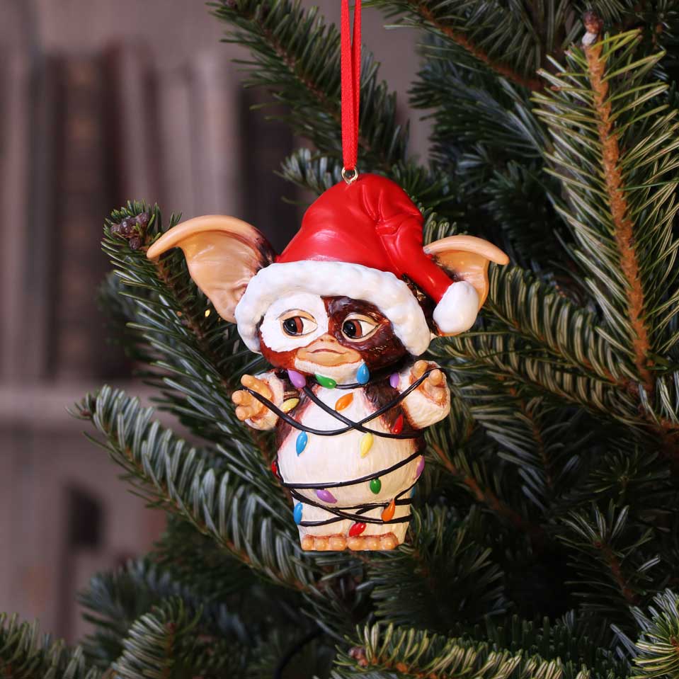 Gremlins Gizmo in Fairy Lights Hanging Ornament 10cm