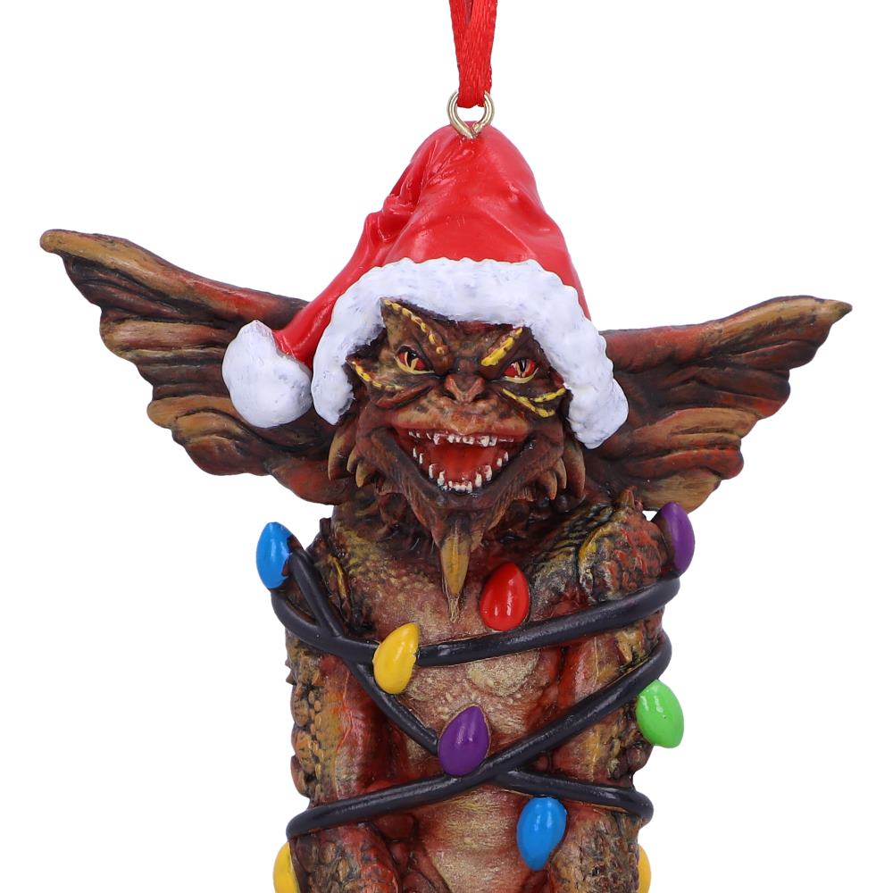 Gremlins Mohawk in Fairy Lights Hanging Ornament 13.5cm