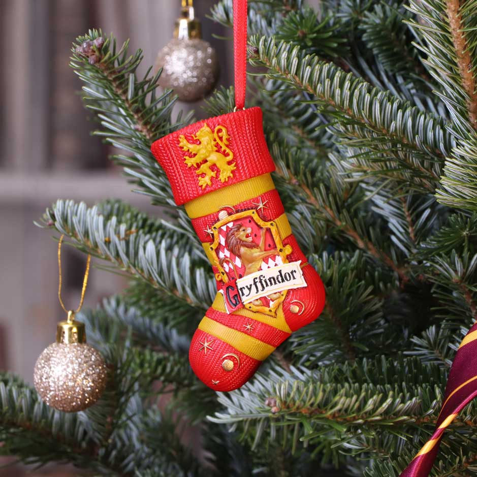 Harry Potter Gryffindor Stocking Hanging Ornament 9.5cm