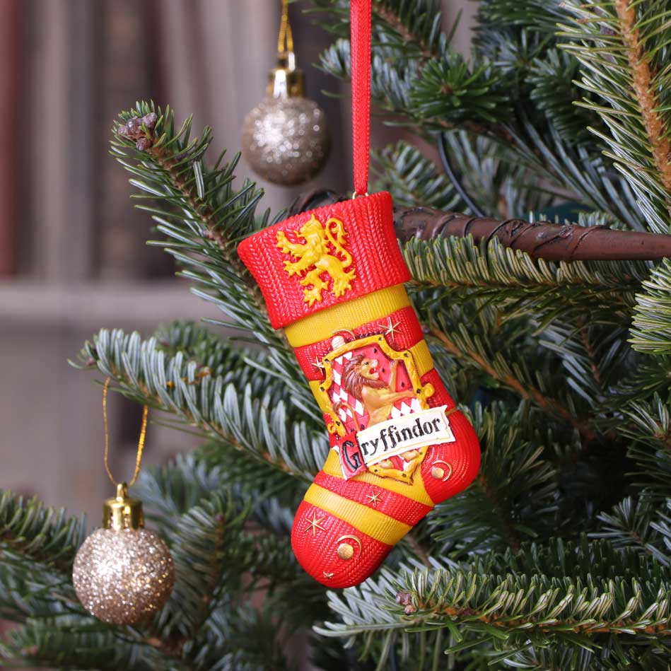 Harry Potter Gryffindor Stocking Hanging Ornament 9.5cm
