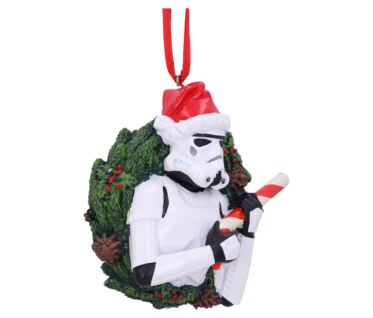 Stormtrooper Wreath Hanging Ornament 9cm