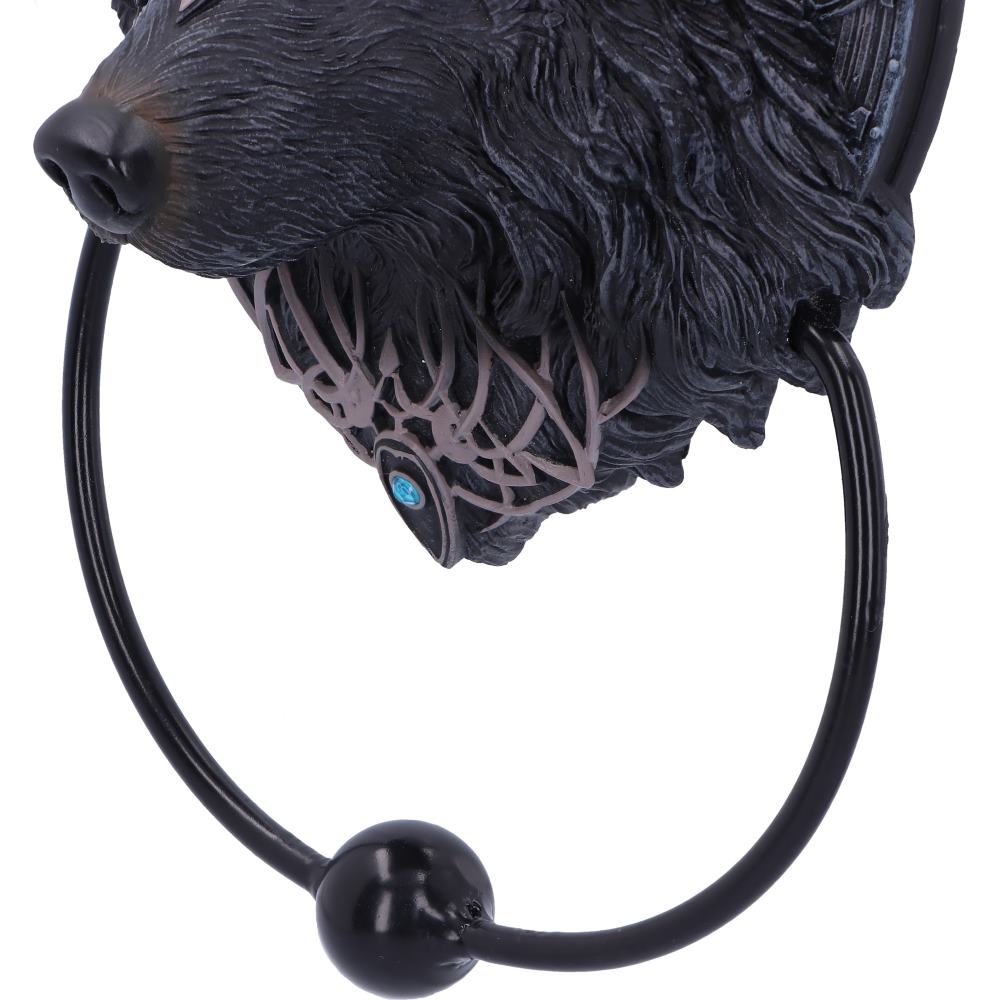 Wolf Moon Door Knocker 20.5cm