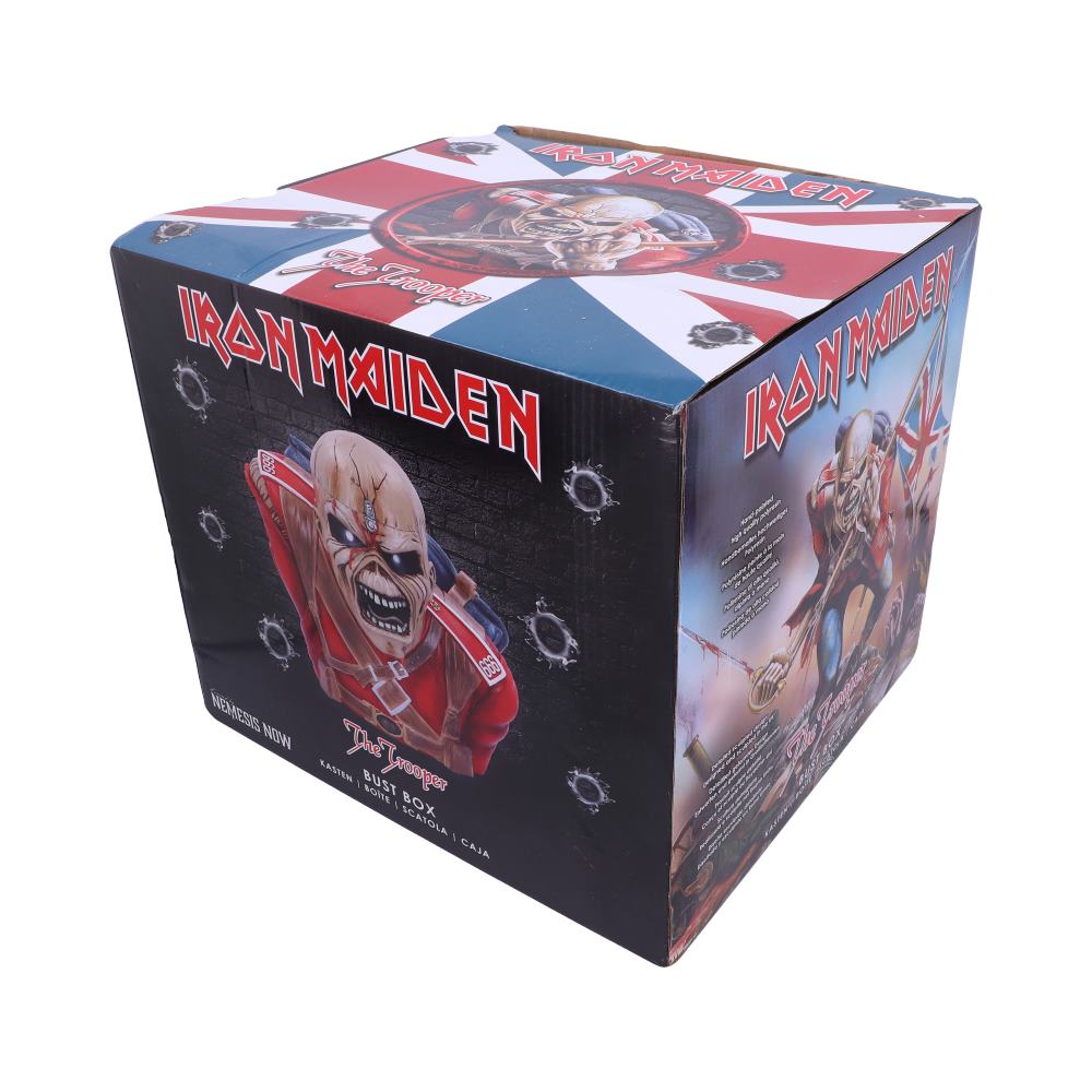 Iron Maiden The Trooper Bust Box 26.5cm
