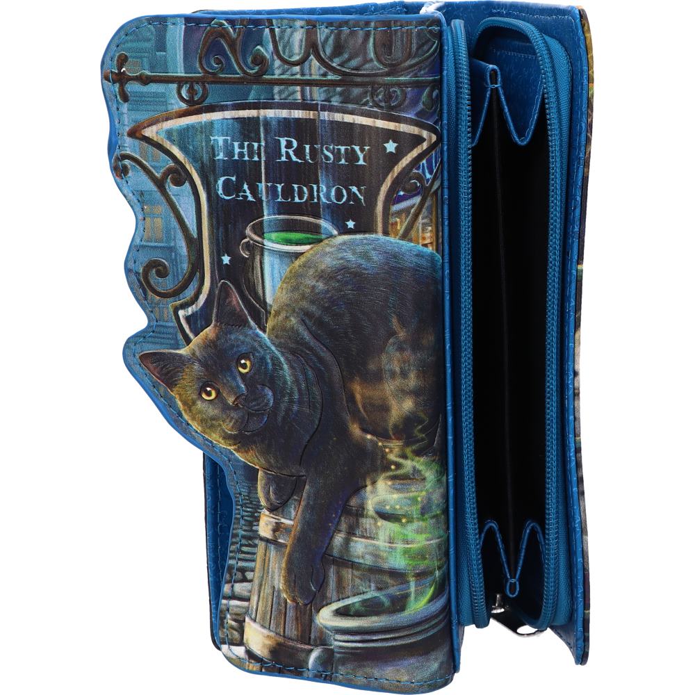 Lisa Parker Rusty Cauldron Embossed Purse 18.5cm