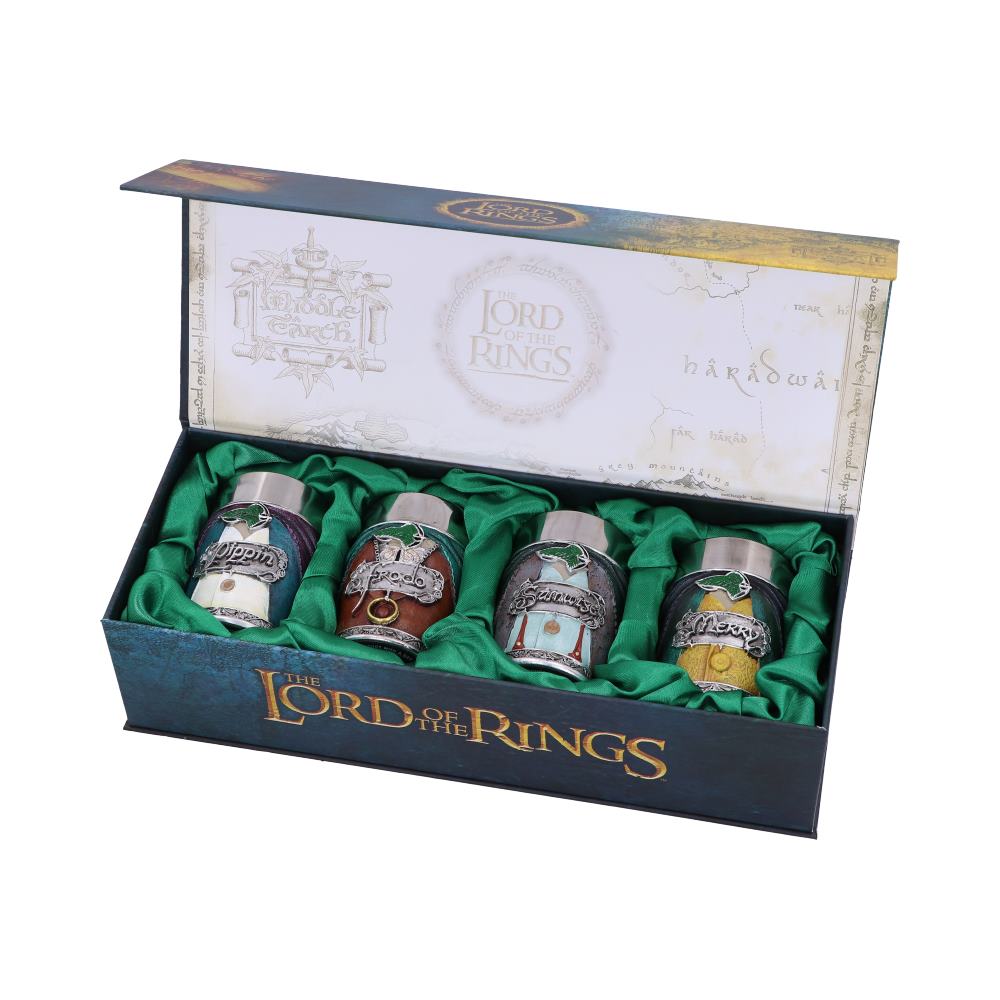Lord of the Rings Hobbit Shot Glass Set 8.5cm