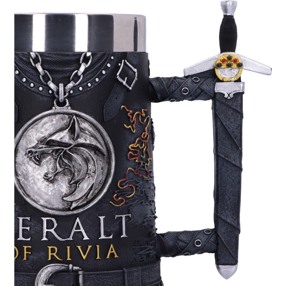 The Witcher Geralt of Rivia Tankard 15.5cm