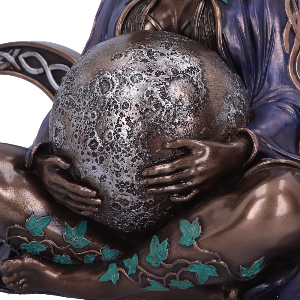 Triple Moon Goddess Art Statue 31cm