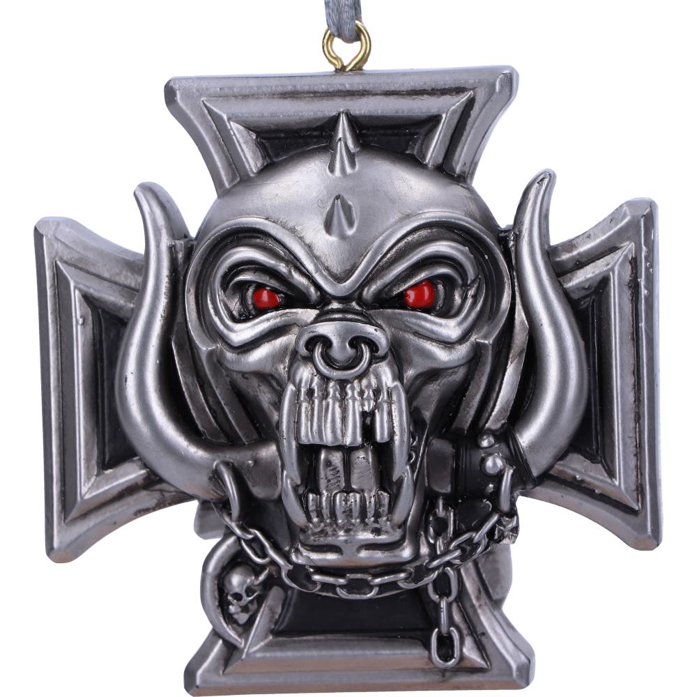 Motorhead Warpig Cross Hanging Ornament 6cm