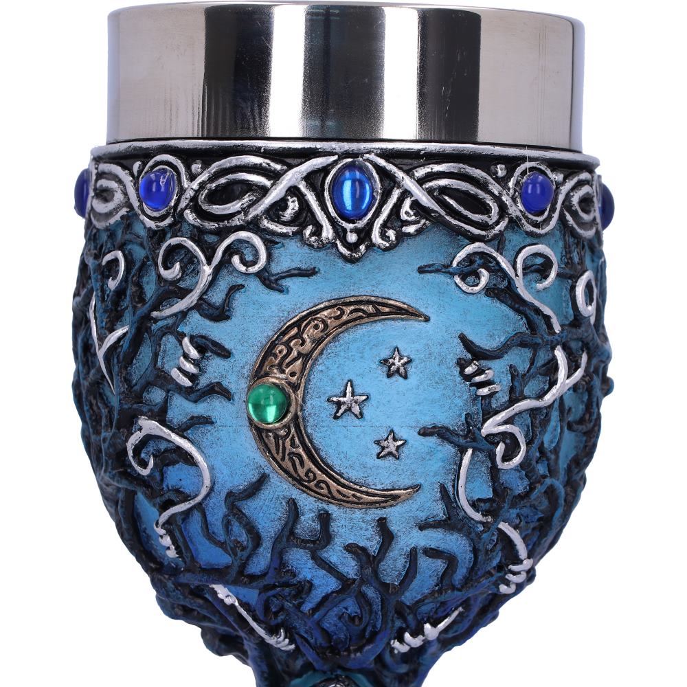 Triple Moon Crone Goblet 20.8cm