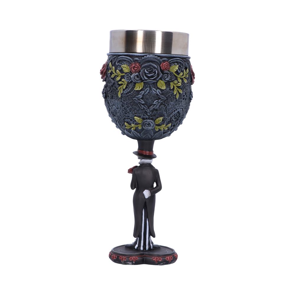 Gothic Skeleton Mr Goblet 21cm
