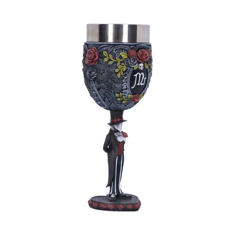 Gothic Skeleton Mr Goblet 21cm