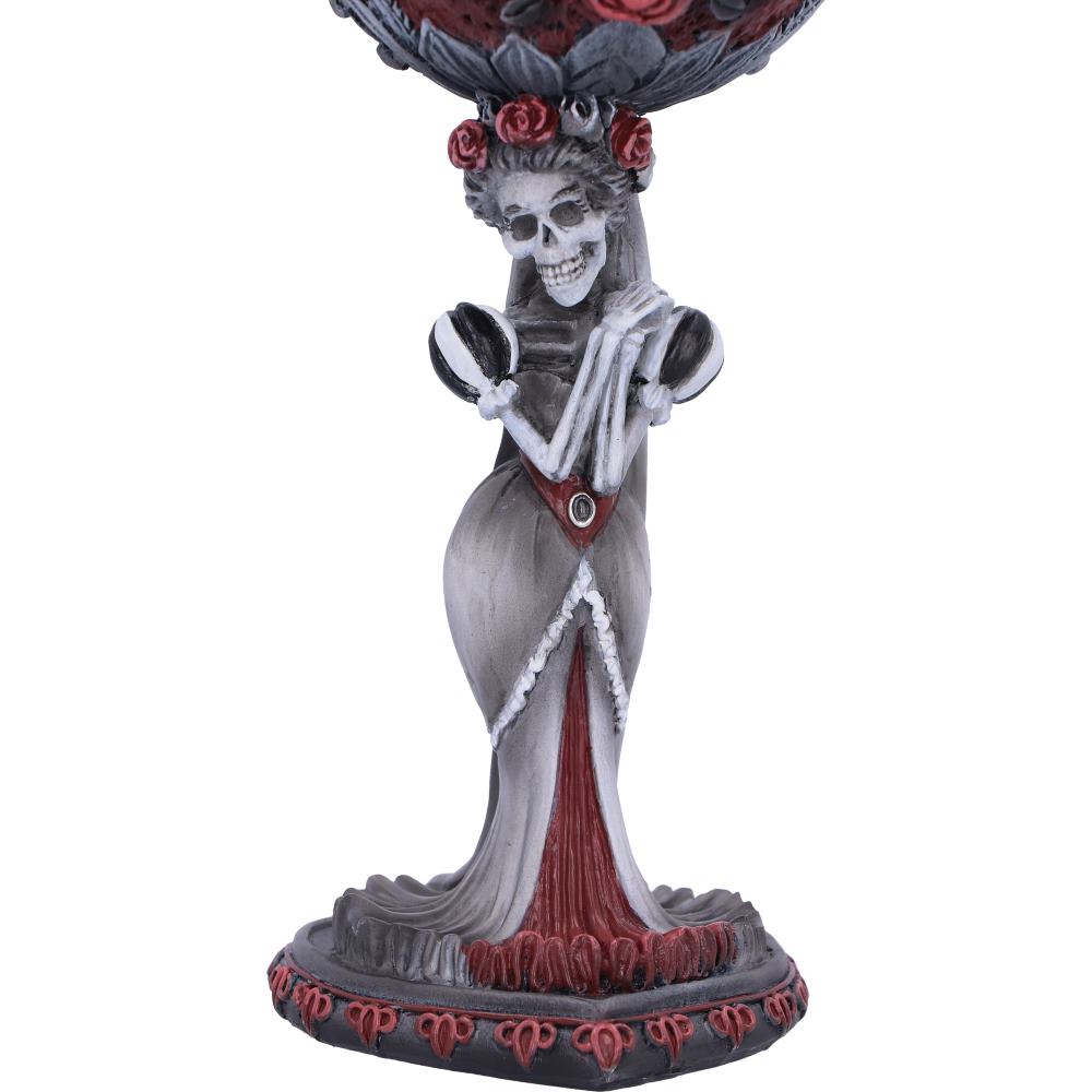 Gothic Skeleton Mrs Goblet 21cm