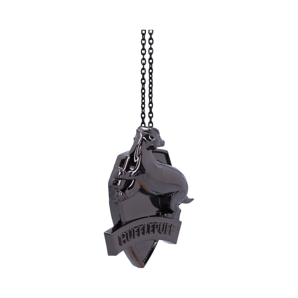 Harry Potter Hufflepuff Crest (Silver) Hanging Ornament 6cm