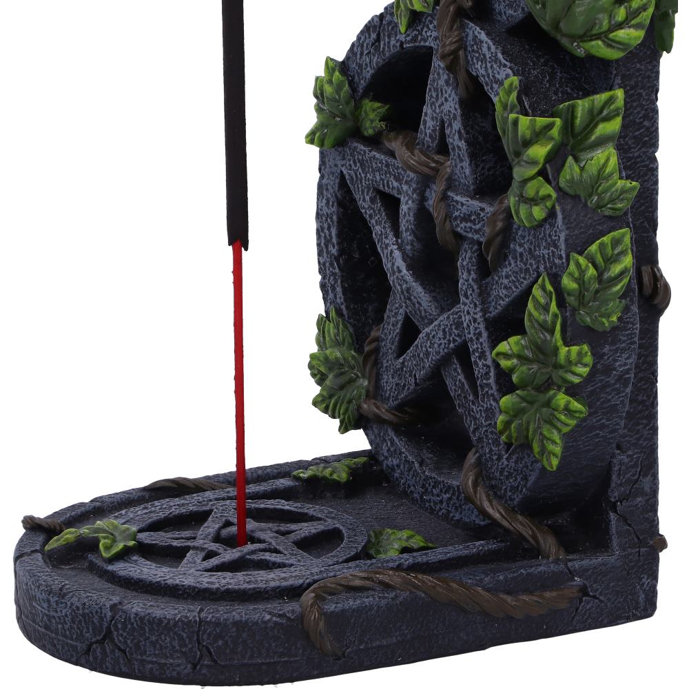 Aged Pentagram Incense Burner 20.5cm