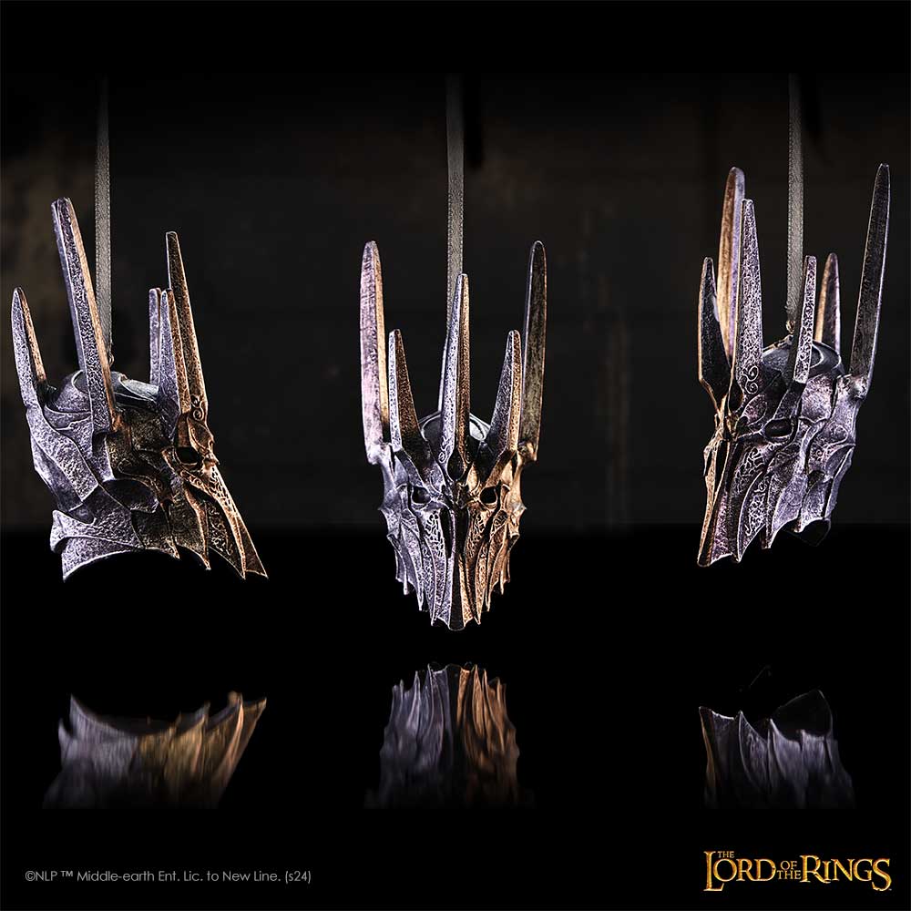 Lord of the Rings Helm of Sauron Hanging Ornament 10cm