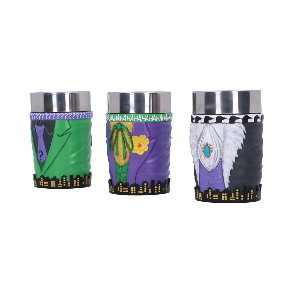 DC Batman Super-Villain Collectible Mini Cup Set 8.5cm