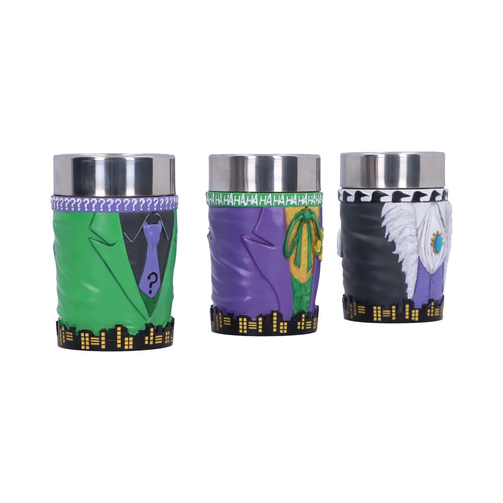 DC Batman Super-Villain Collectible Mini Cup Set 8.5cm