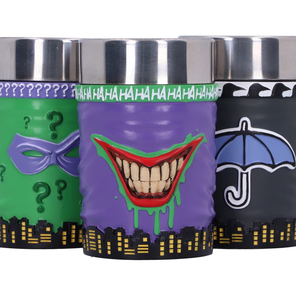DC Batman Super-Villain Collectible Mini Cup Set 8.5cm
