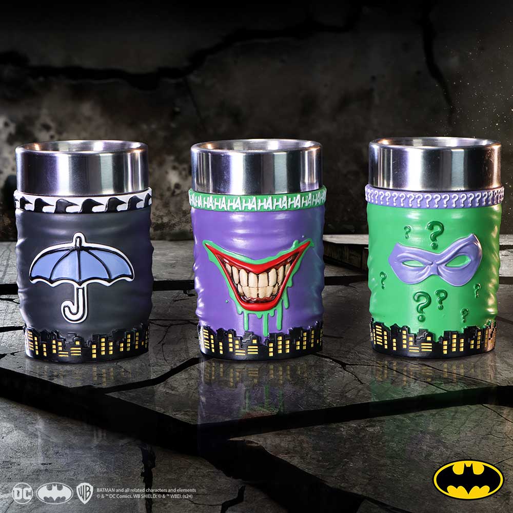 DC Batman Super-Villain Collectible Mini Cup Set 8.5cm