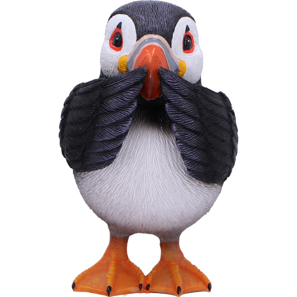 Three Wise Puffin Figurines 9cm