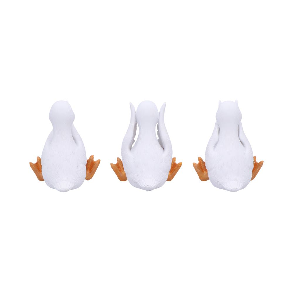 Three Wise Geese 8.5cm