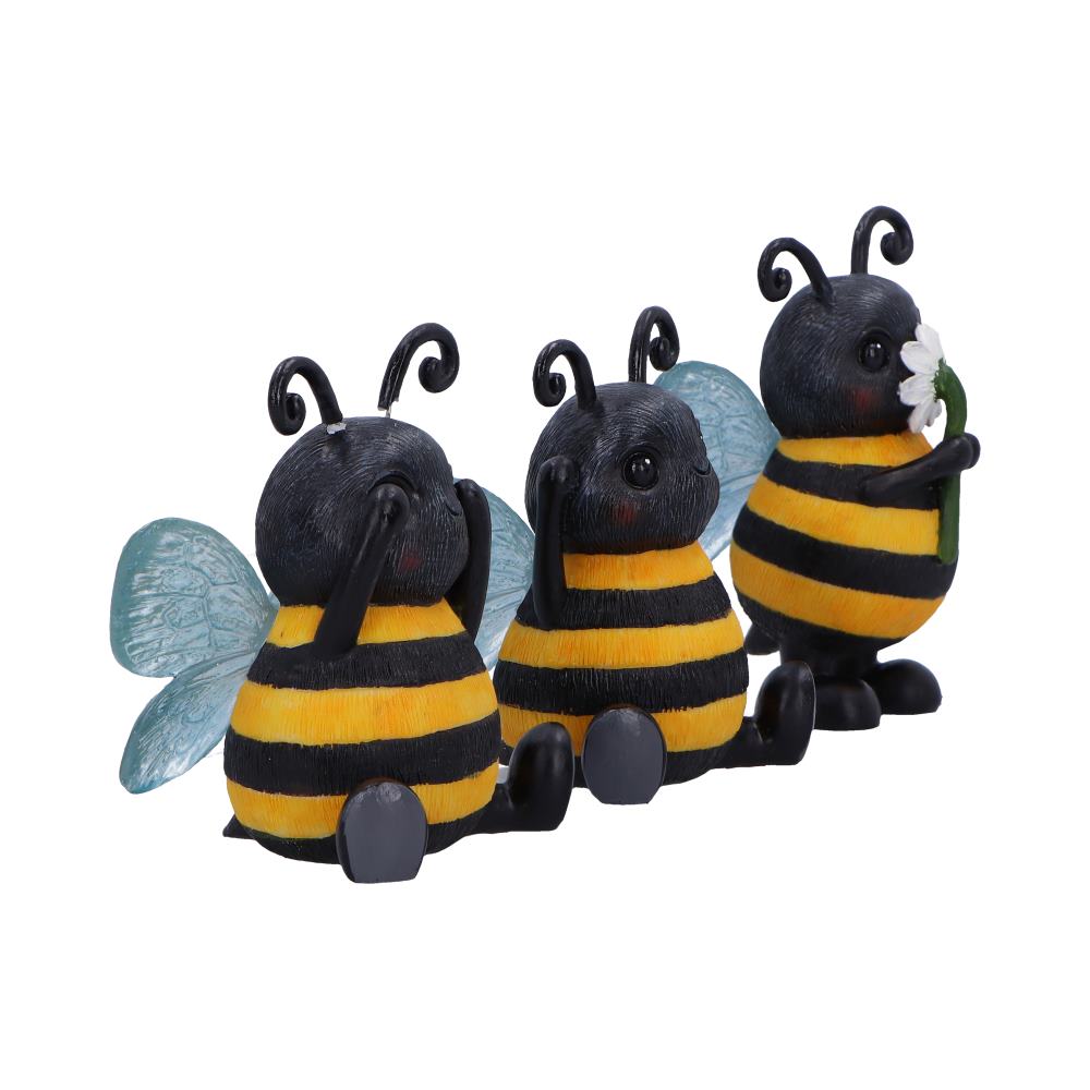 Three Wise Bees 9.5cm
