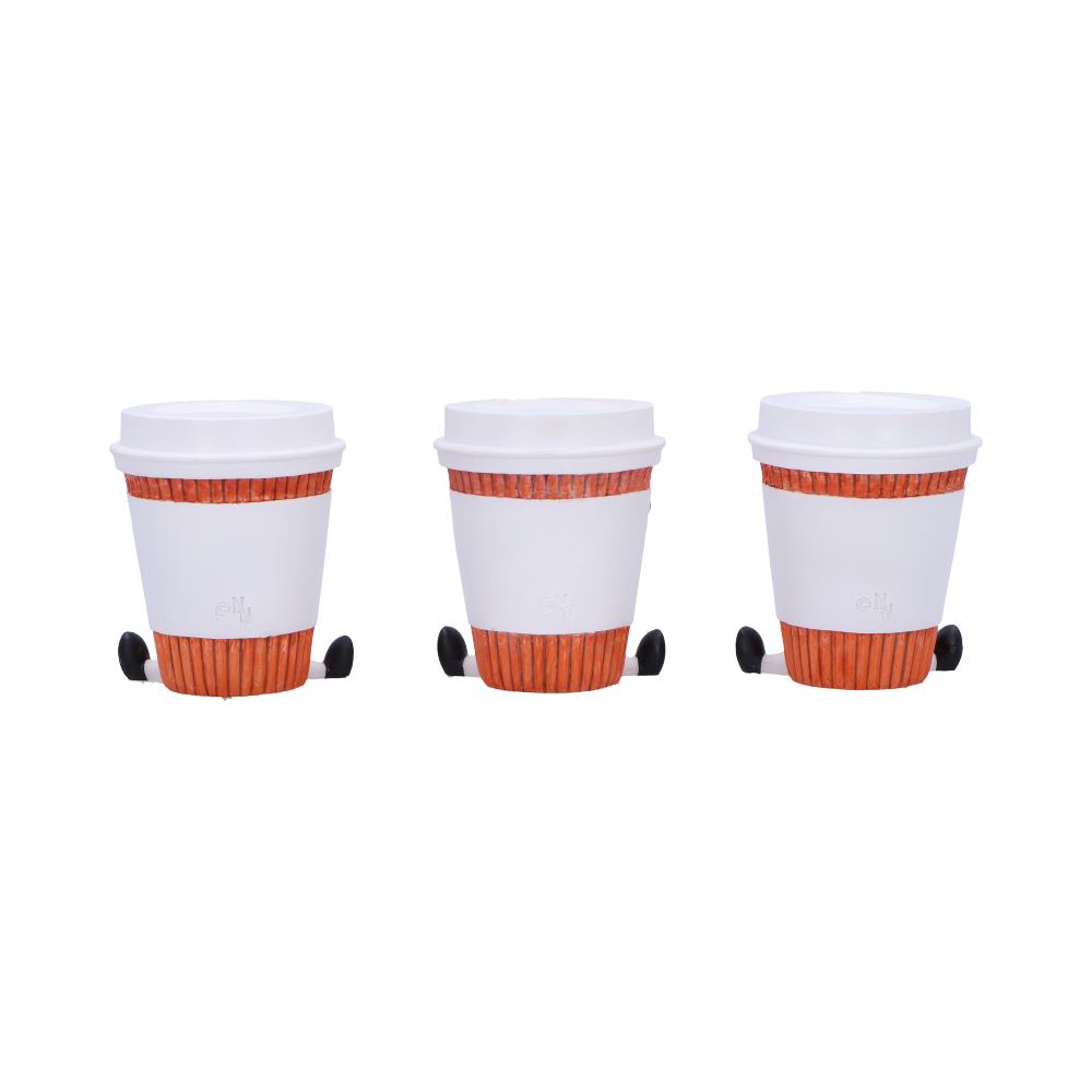 Three Wise Coffee Cups 7.5cm