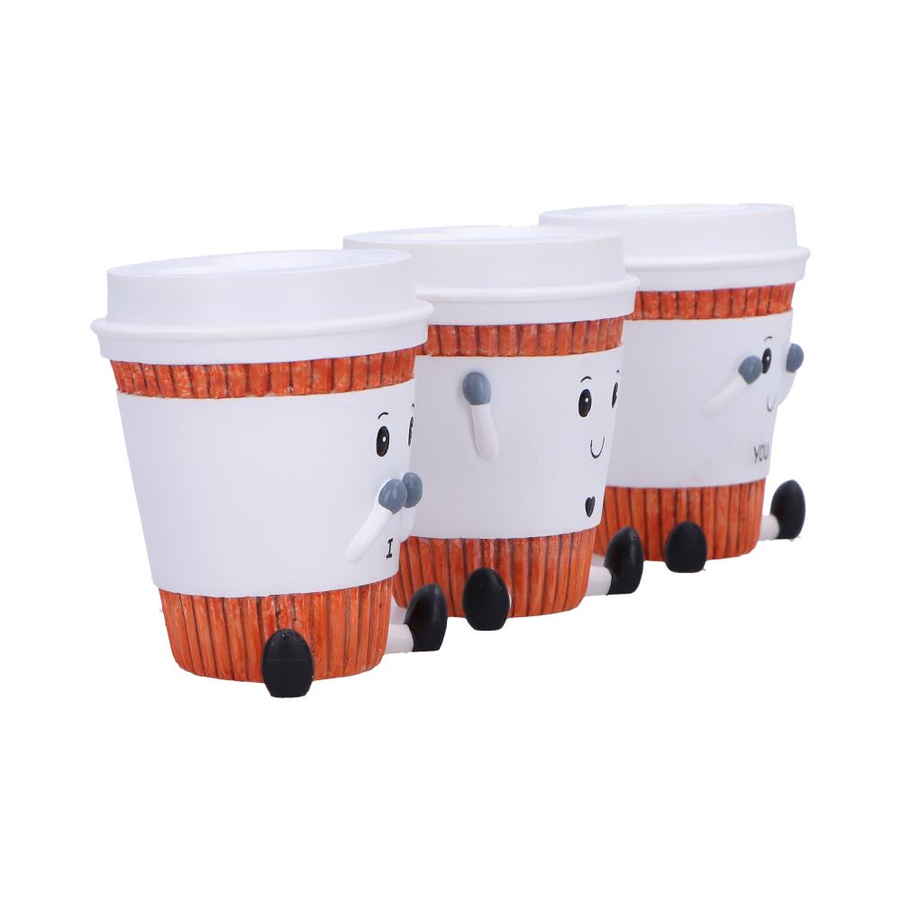 Three Wise Coffee Cups 7.5cm