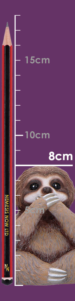 Three Wise Sloths 8cm