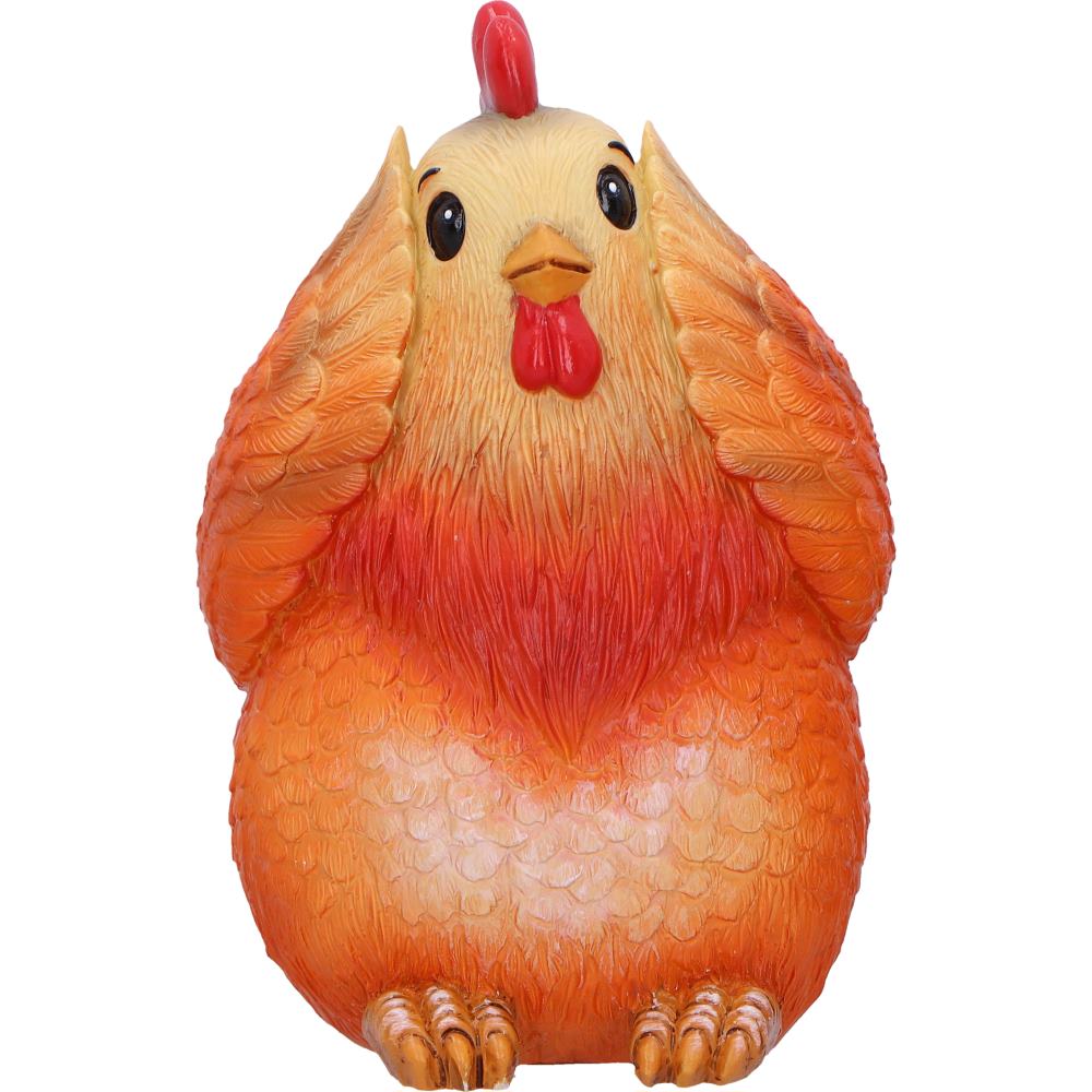 Three Wise Hens 8.5cm