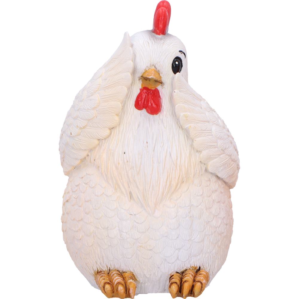 Three Wise Hens 8.5cm