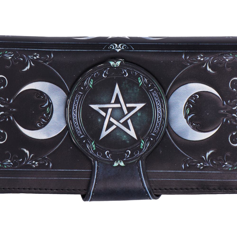 Triple Moon Embossed Purse