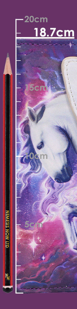 Mythical Flight Embossed Purse 18.5cm