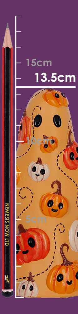 Nemesis Now Boo-Who? Herbert 13.5cm figurine with ghostly design and detailed features, perfect for spooky decor.