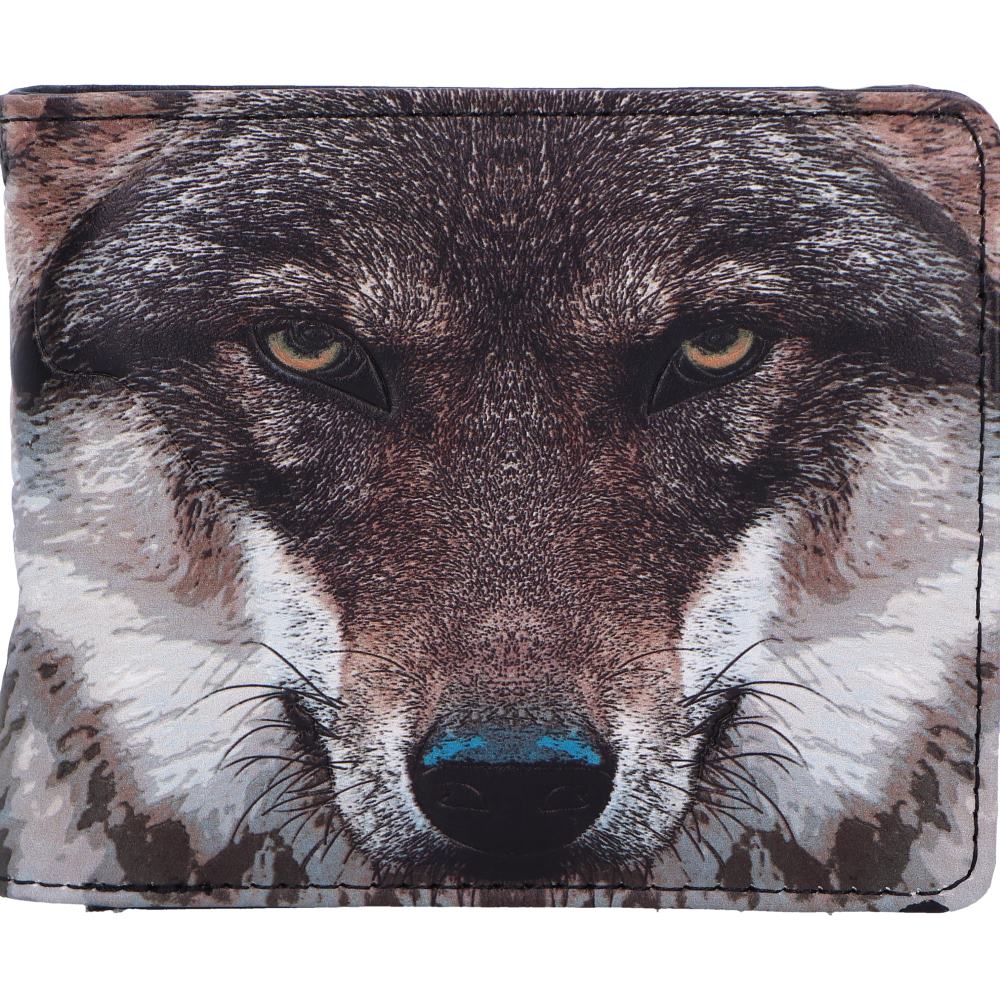 Wallet - Portrait of a Wolf 11cm
