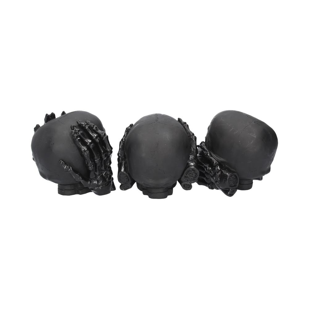 Dark See No, Hear No, Speak No Evil Skulls (S/3)