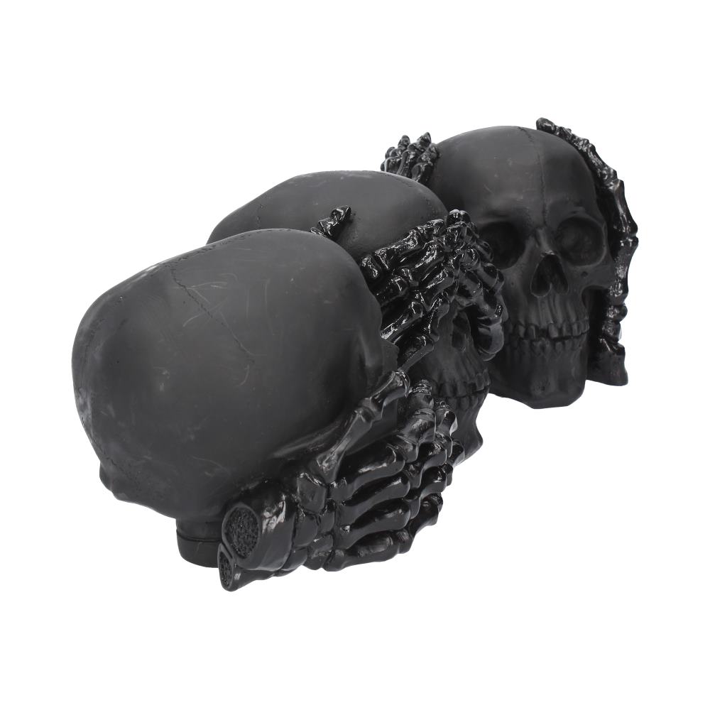 Dark See No, Hear No, Speak No Evil Skulls (S/3)